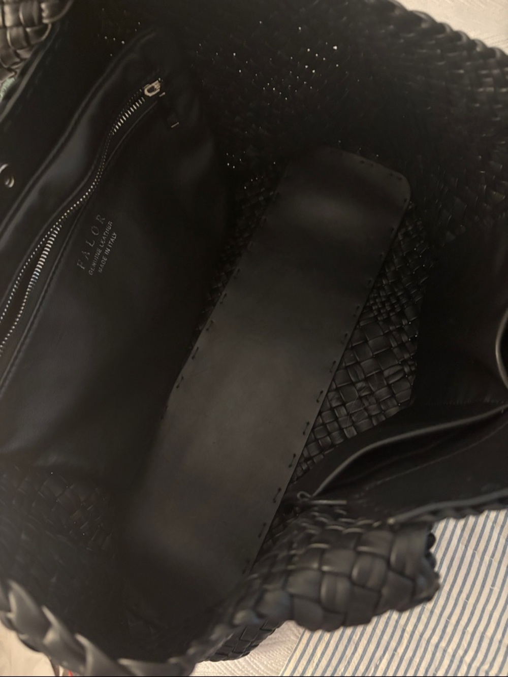 FALOR REAL LEATHER SHOULD BAG - Picture 5 of 6